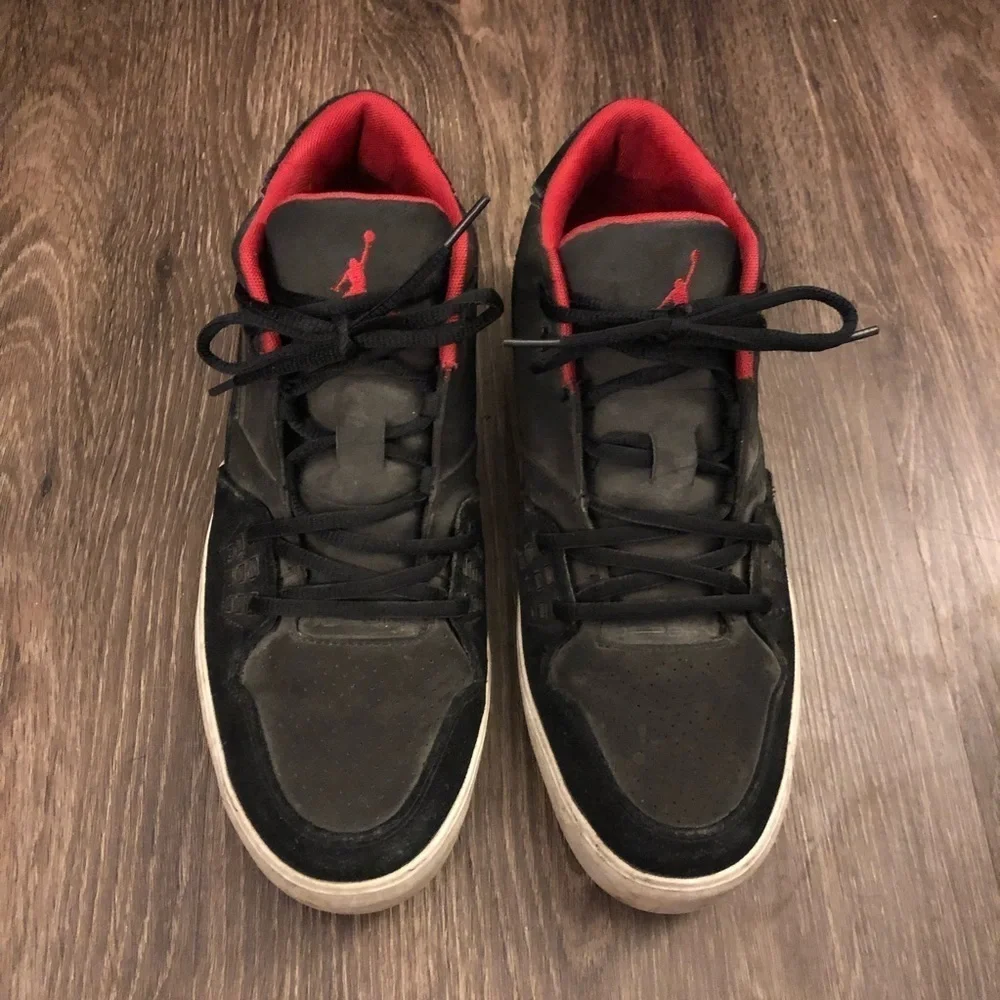 Jordan Flight 23 Classic Black & Red Sneakers